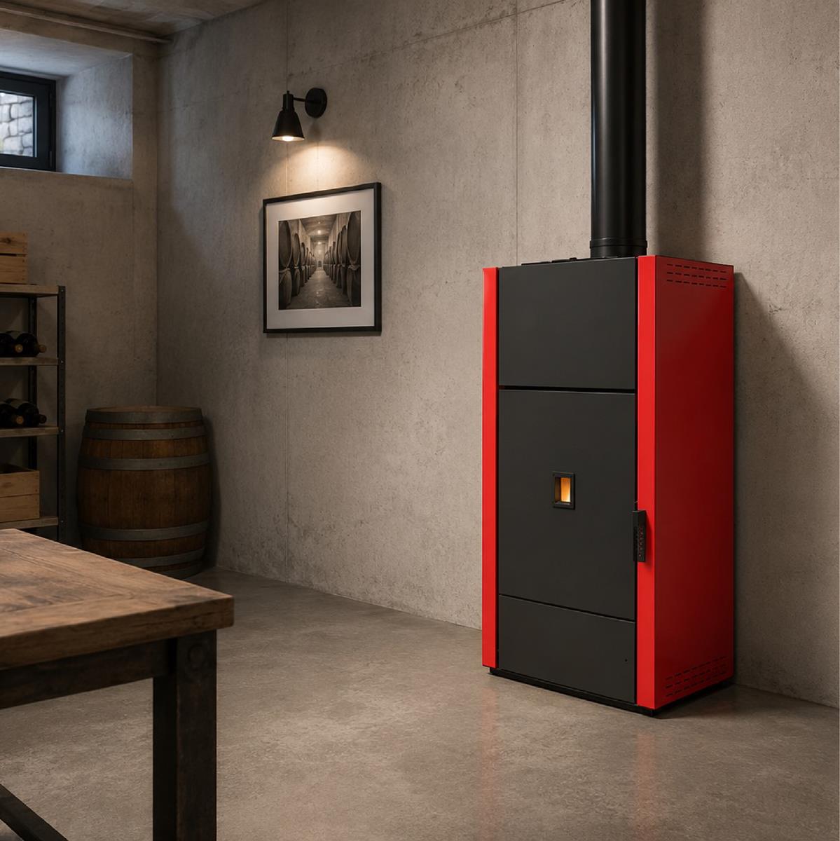 Didatto srl Air Wood VC Box 18 Kw - 4 Bocchette post.